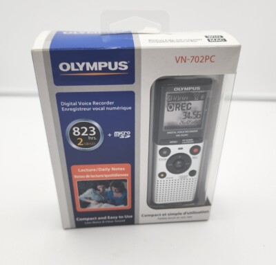 OLYMPUS VN-702PC Digital Voice Recorder w/ 2GB Internal memory microSD Slot