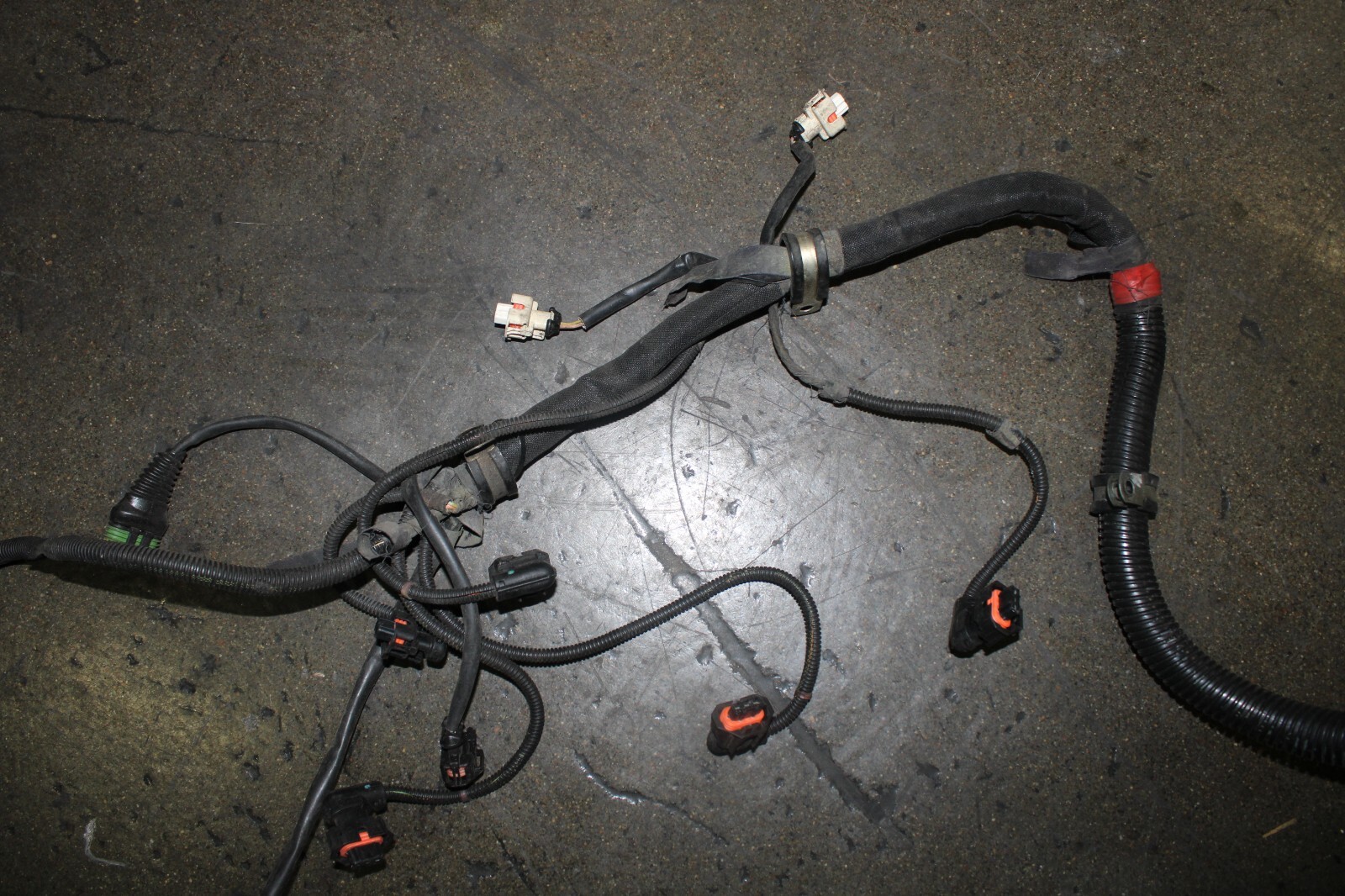 Ferrari 360, LH, Left, Main Engine Wire Harness, Used, P/N 199876