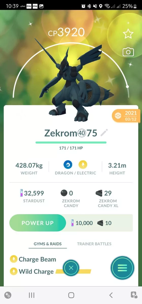 Can Zekrom Be Shiny in 'Pokémon GO'?