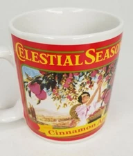 1995 Vintage Sakura Celestial Seasonings Cinnamon Apple Tea Mug Cup 