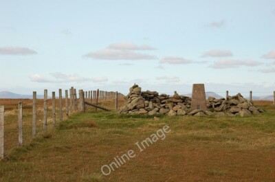 Photo 6x4 Hart Fell summit Hart Fell/NT1113 The trig point is within a d c2011