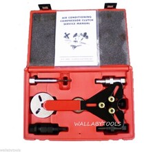 Auto Air Conditioning Ac Clutch Plate Remover Tool Kit Pro Ac