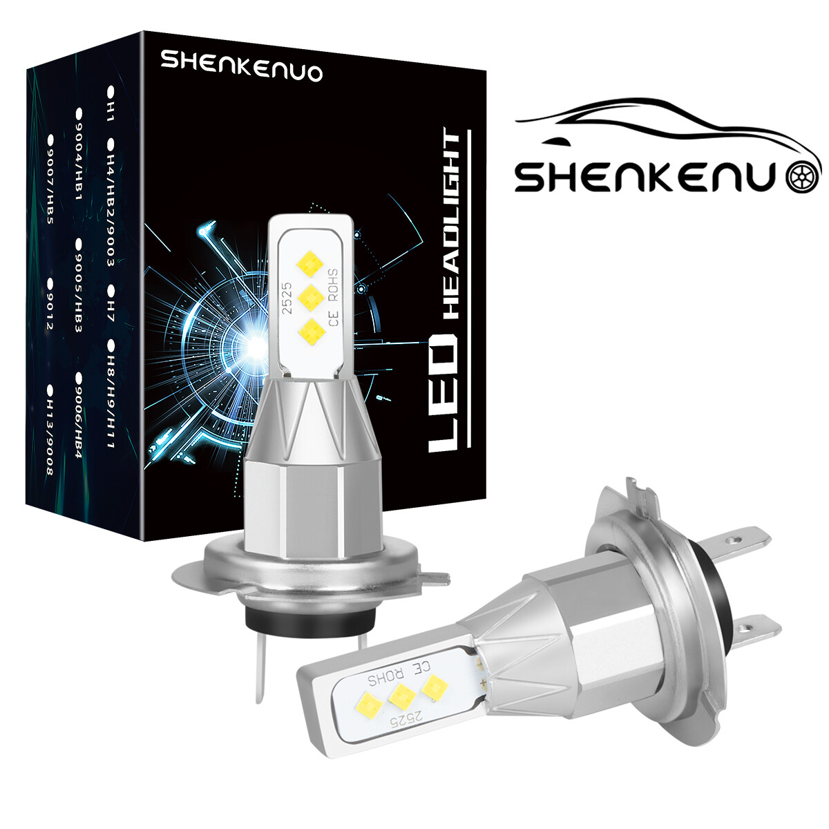 Super LED light bulb for Kawasaki 2008-2019 Versys 650 headlight