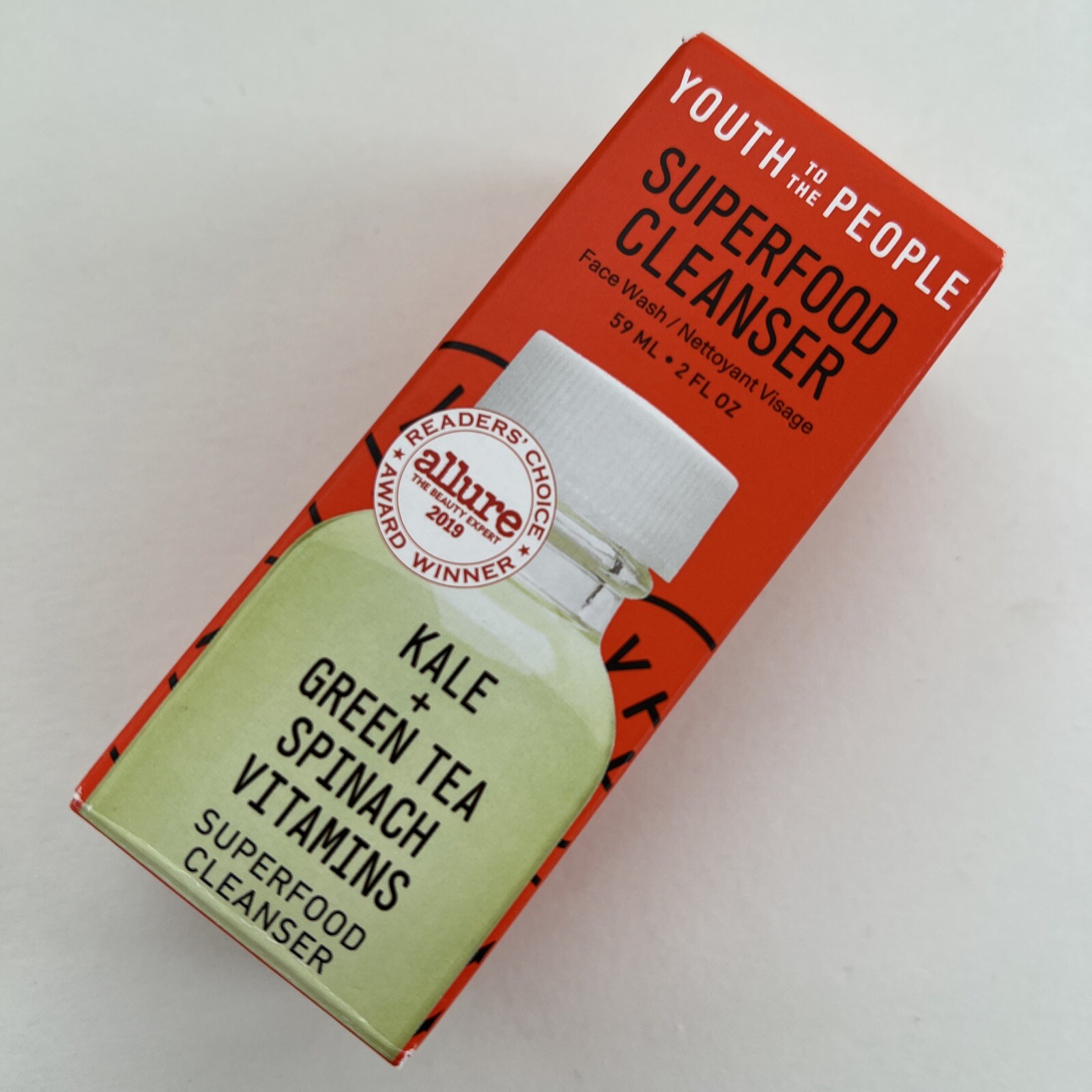 Youth to the People Kale + Green Tea Spinach Vitamins Superfood Cleanser 59mL eBay