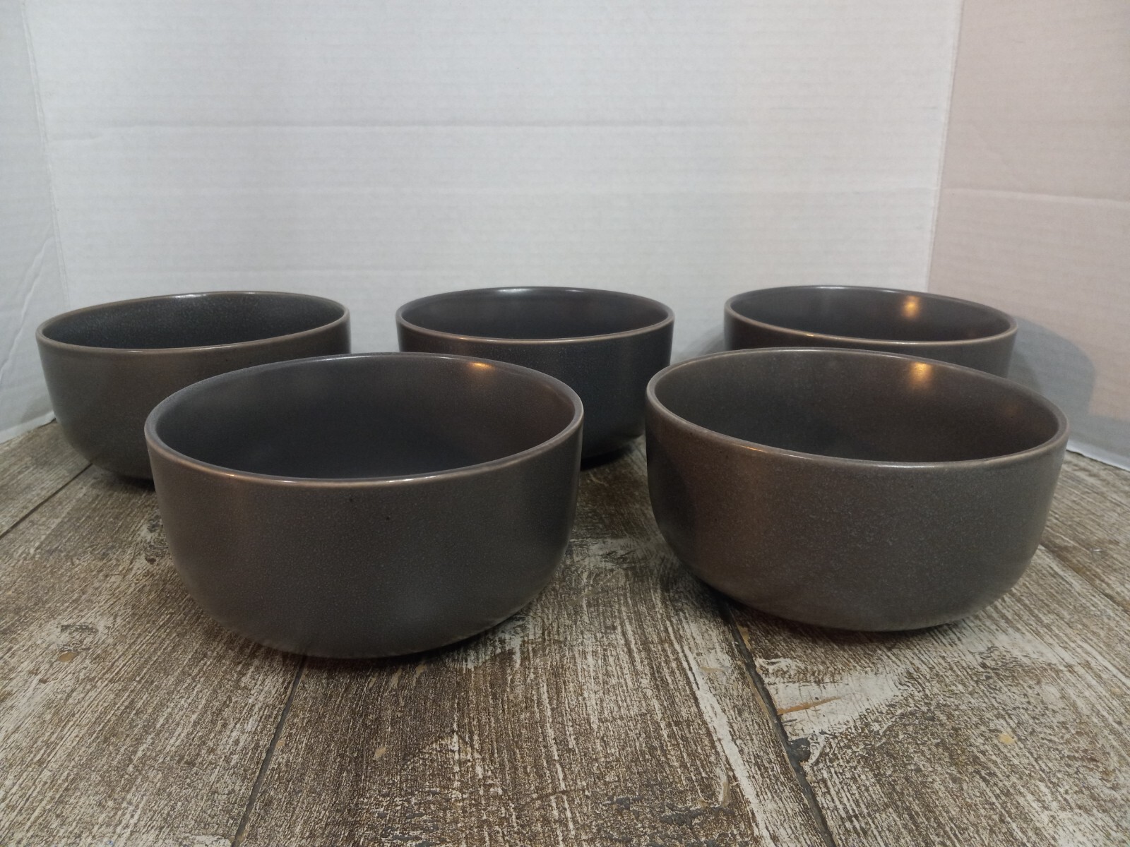 Project 62 Tilley Stoneware Soup Cereal Bowls Gray QTY 5 eBay