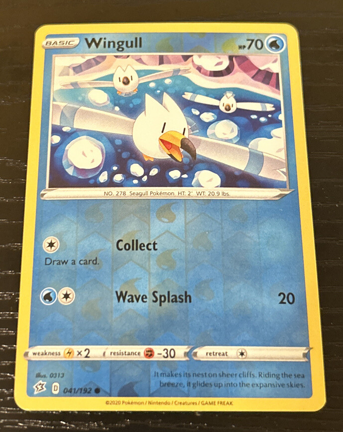 Winngul 2020 Pokémon Rebel Clash Wingull Basic | eBay
