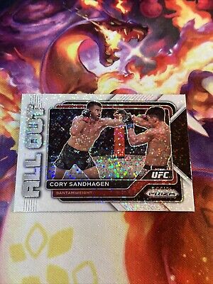 ★2023SS新作★UFC SPORT★UFC ARENA JACQUARD SUN VISOR 2023 Panini Prizm UFC - All Out Cory Sandhagen #26 White