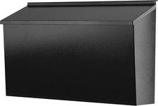 Wall Mounted Home Mailbox,Galvanized Steel Me...