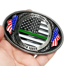EL3-007 Border Patrol Agent Deputy Sheriff Army Marines CBP Police Officer Antiq