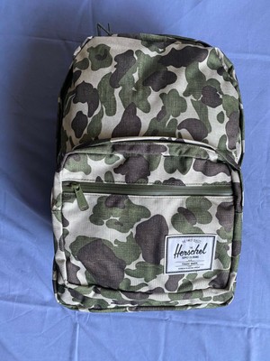 herschel frog camo backpack