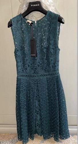 Pinko Vestito Verde Macrame Tg. 40 | eBay