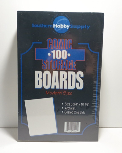 100 moderne Comic Aufbewahrungstafeln Southern Hobby