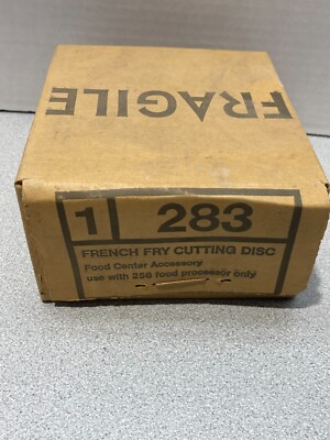 Nutone French Fry Cutting Disc 283 New Sealed