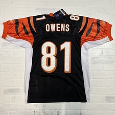 Reebok NFL Jersey Cincinnati Bengals Terrell Owens #81 Men’s 46