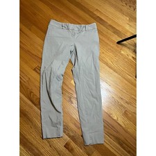 The Limited Exact Stretch khaki pants size 10 R 2 inch waistband belt loops