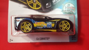 hot wheels c6 corvette tooned