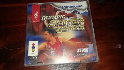 3DO Video Game, Olympic Summer Games, Disk w/Manual, Disk Good, Rare!