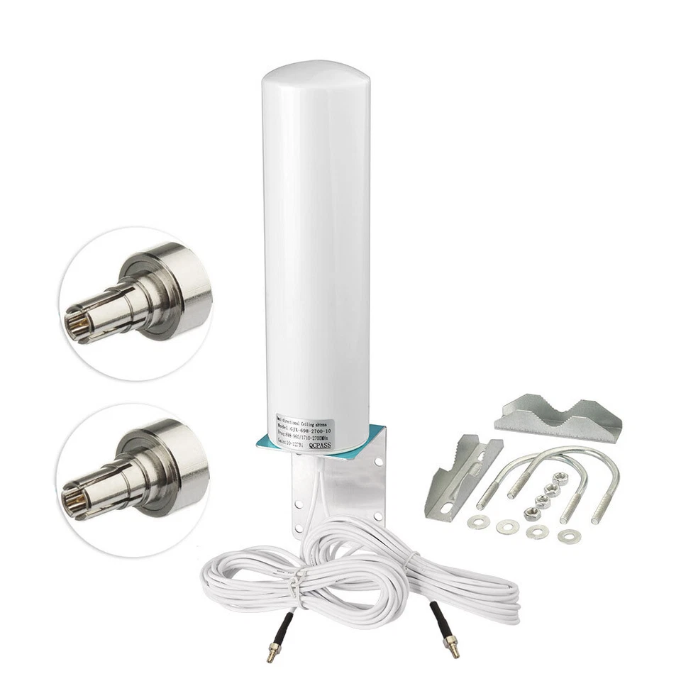 4G LTE MIMO External Pole/Wall Mount Antenna for Verizon,AT&T,Huawei B315 B310 - Image 3 of 4