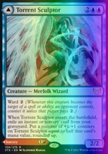 MTG Torrent Sculptor (159) Strixhaven School of Mages  LP FOIL