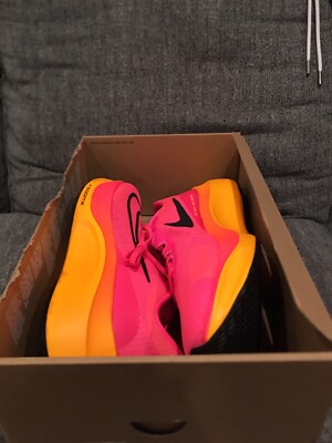 Nike Zoom Fly 5 Running Shoes Hyper Pink/Laser Orange Mens Size 14