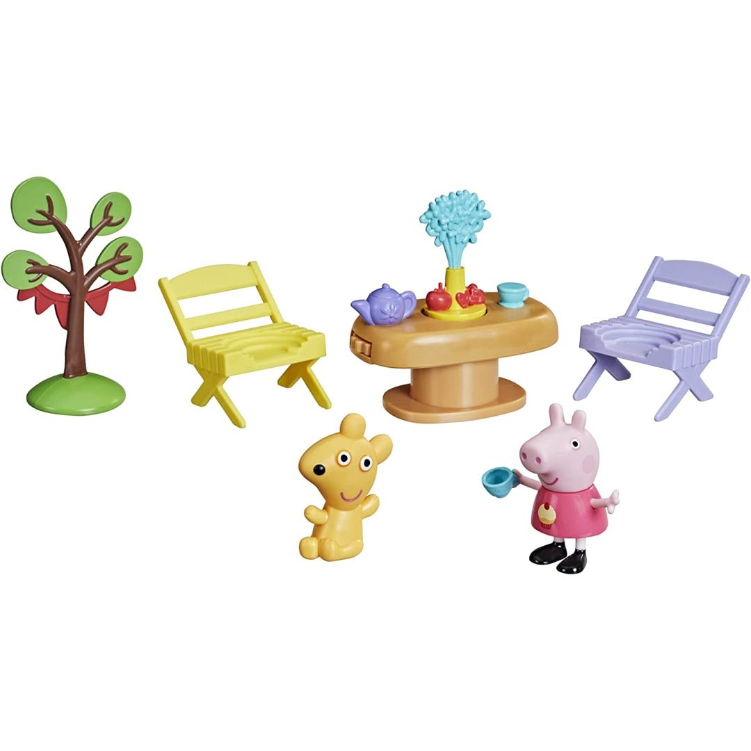 Peppa Pig Adventures Tea Time With Peppa Figure Playset