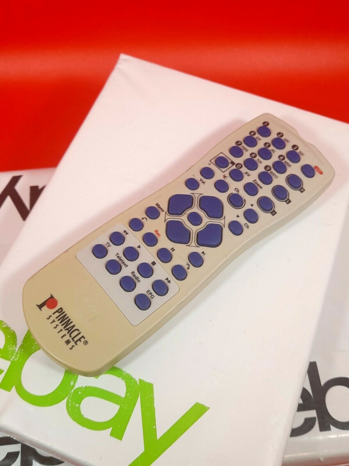 Pinnacle Systems Remote Control RC1124125/00 - tested | eBay