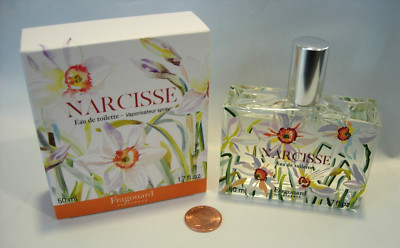 WOMENS NEW FRAGONARD NARCISSE NARCISSUS Perfume 1.7 OZ EDT TANGERINE HONEY WOOD