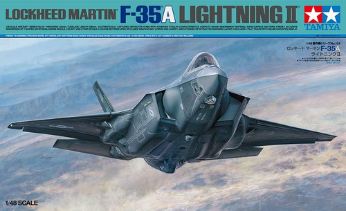 1:48 Scale Lockheed Martin F-35A Lightning II Model Kit - Picture 2 of 12