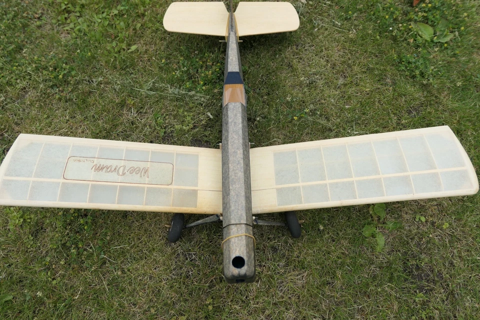 Free Flight Air Frame Wee Dram a Mini Wee Snifter Model Plane FF or RC Assist - Image 4 of 4