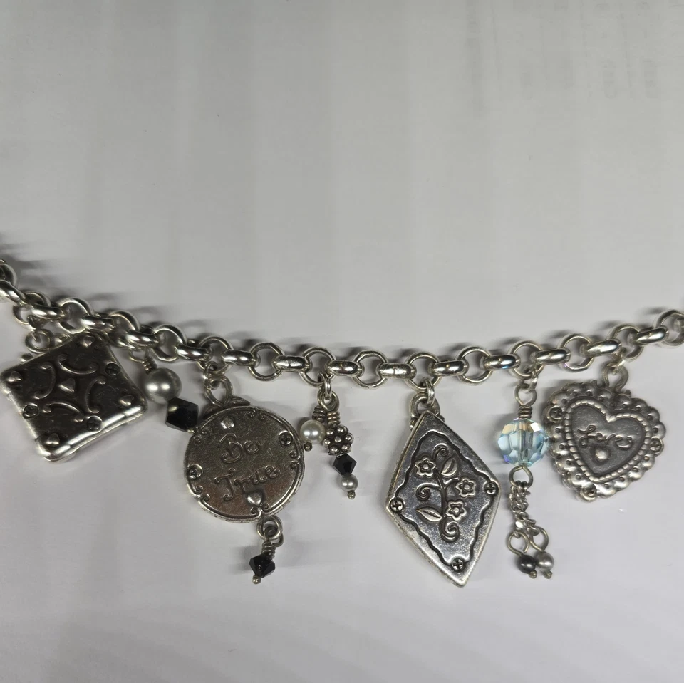 NUEVO SIN ETIQUETAS RARO Brighton Imagen CORDALLONES Dijes Destornillador Cuelga Pulsera Foto 4 de 4