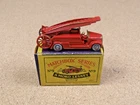 OLD VINTAGE LESNEY MATCHBOX # 9A DENNIS FIRE ESCAPE ORIGINAL BOX