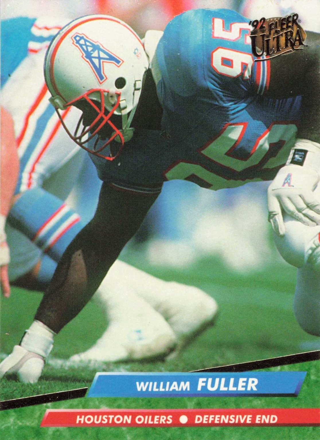 William Fuller Houston Oilers 1992 Ultra Fleer #143