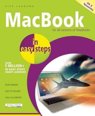 MacBook in easy steps: OS X Yosemite 10.10 by Nick Vandome (English) Paperback B