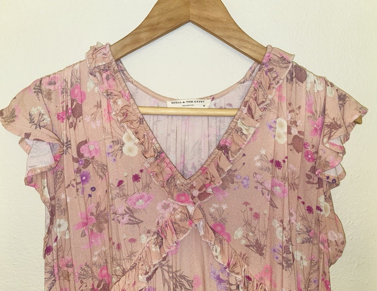 Spell & The Gypsy Collective Wild Bloom Mini Dress | eBay