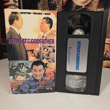 Retreat of the Godfather 1994 VHS Tape Action Crime Hong Kong Wu Ma Lam Wai