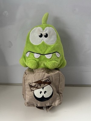 ZeptoLab Cut The Rope Om Nom Froschmonster beim Füttern der Süßigkeitenbox weiches Plüschtier