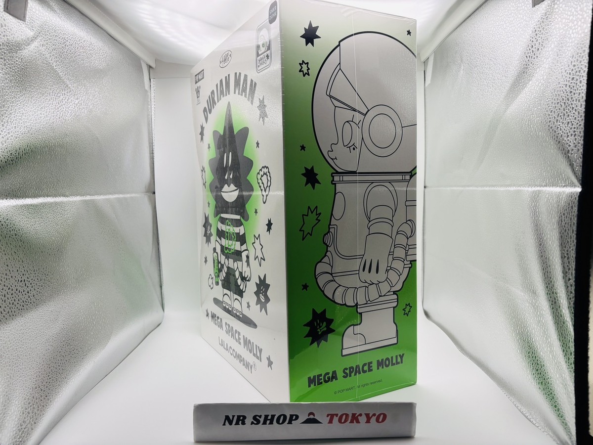 POP MART MEGA SPACE MOLLY 400% LALA COMPANY-DURIAN MAN RADIO