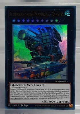 Superkanonen-Panzerzug Rakete (V.1) - UR - BLZD-DE043 - Blazing Dominion - DE/NM