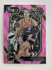 Satou Sabally 2025 Panini Select WNBA (SP) Courtside Pink Shock Prizm #233