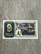 2020 Topps Allen Ginter Mini 9 Ways to First  M9WF-8 Cather's Interference