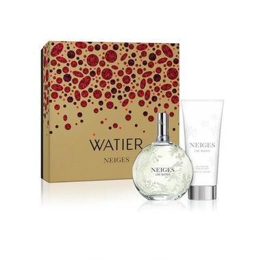 LISE WATIER  NEIGES Eau de Toilette 50ml ~ Deluxe 2 Piece Holiday Gift Set
