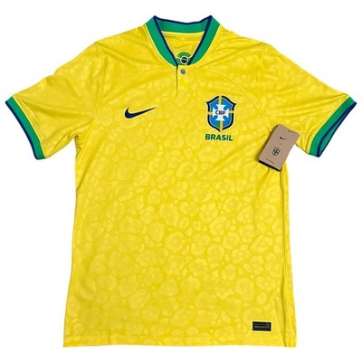 Nike Brazil 22-23 Dri-fit Match Soccer Jersey Men's M Authentic