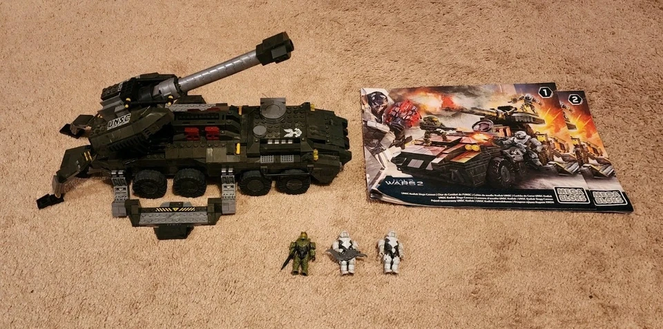 Mega Construx Halo UNSC Kodiak Siege Cannon Mega Construx 868 piezas DPJ94 Foto 2 de 4
