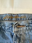 Eddie Bauer Relaxed Fit Jeans Mens 38(37)x34 Blue Medium Wash 100% Cotton Denim — photo 2