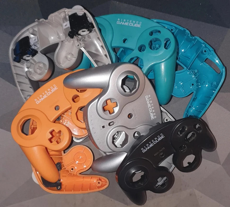 Nintendo GameCube OEM Piezas de repuesto Carcasas Controlador Botones Palos T3 Foto 2 de 3