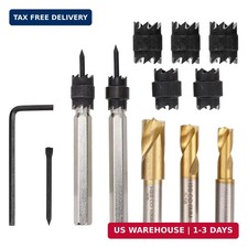 12pcs Spot Weld Drill Bit Set 146.5mm 5168mm 3810mm High Speed Steel