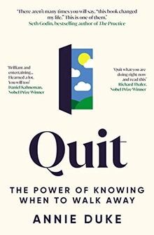 Quit: The Power of Knowing When to Walk Away von Du... | Buch | Zustand sehr gut