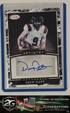 2022 SAGE Artistry #A-DP Drew Plitt Autographs White