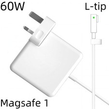 60W Power Adapter Charger For Apple MacBook Pro 13" A1278 Magsafe 1 L-tip UK