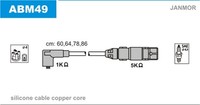 ZüNdleitungssatz Janmor ABM49 FüR VW Audi A3 NEW Bora 1J6 Golf 9C1 1C1 1J5 1J1 4